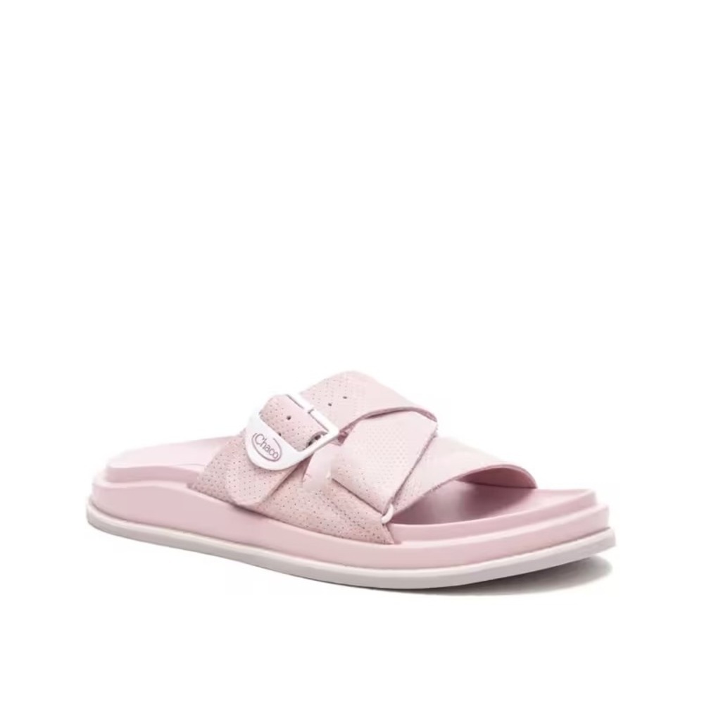 Chaco Women's Chillos Slide Sandals Mauve Pink Suedeā Buckle JCH109844Z Size 8